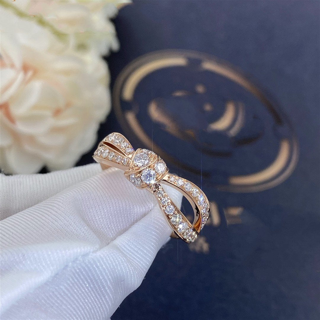 [Clara Jewels]LIENS PINK GOLD DIAMOND RING