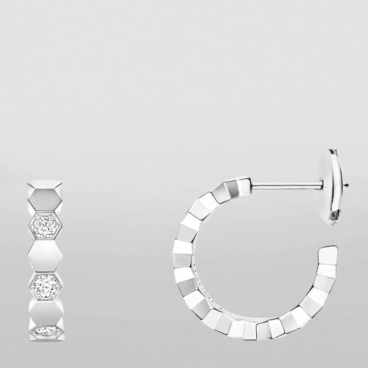 [Clara Jewels]Hollow Design Four-Leaf Clover Flower Shape Ring