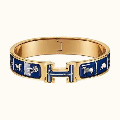 [Clara Jewels]H COUVERTURES DARK BLUE BRACELET