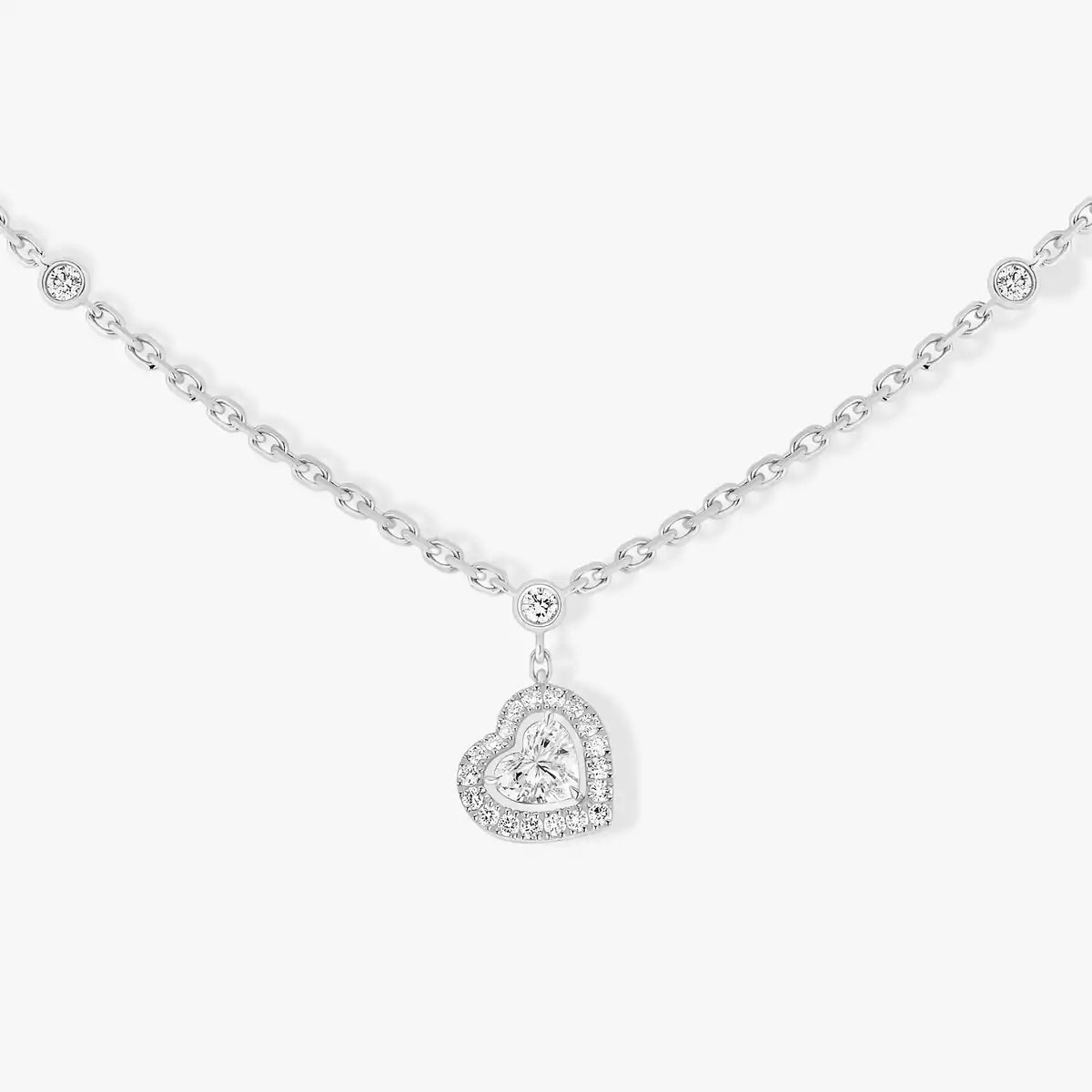 [Clara Jewely]Diamond Necklace Joy C_ur