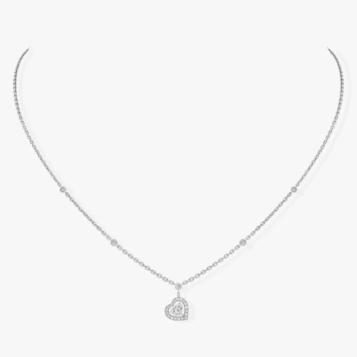 [Clara Jewely]Diamond Necklace Joy C_ur