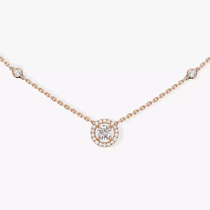 [Clara Jewely]Diamond Necklace 0,20ct Brilliant Shape Joy