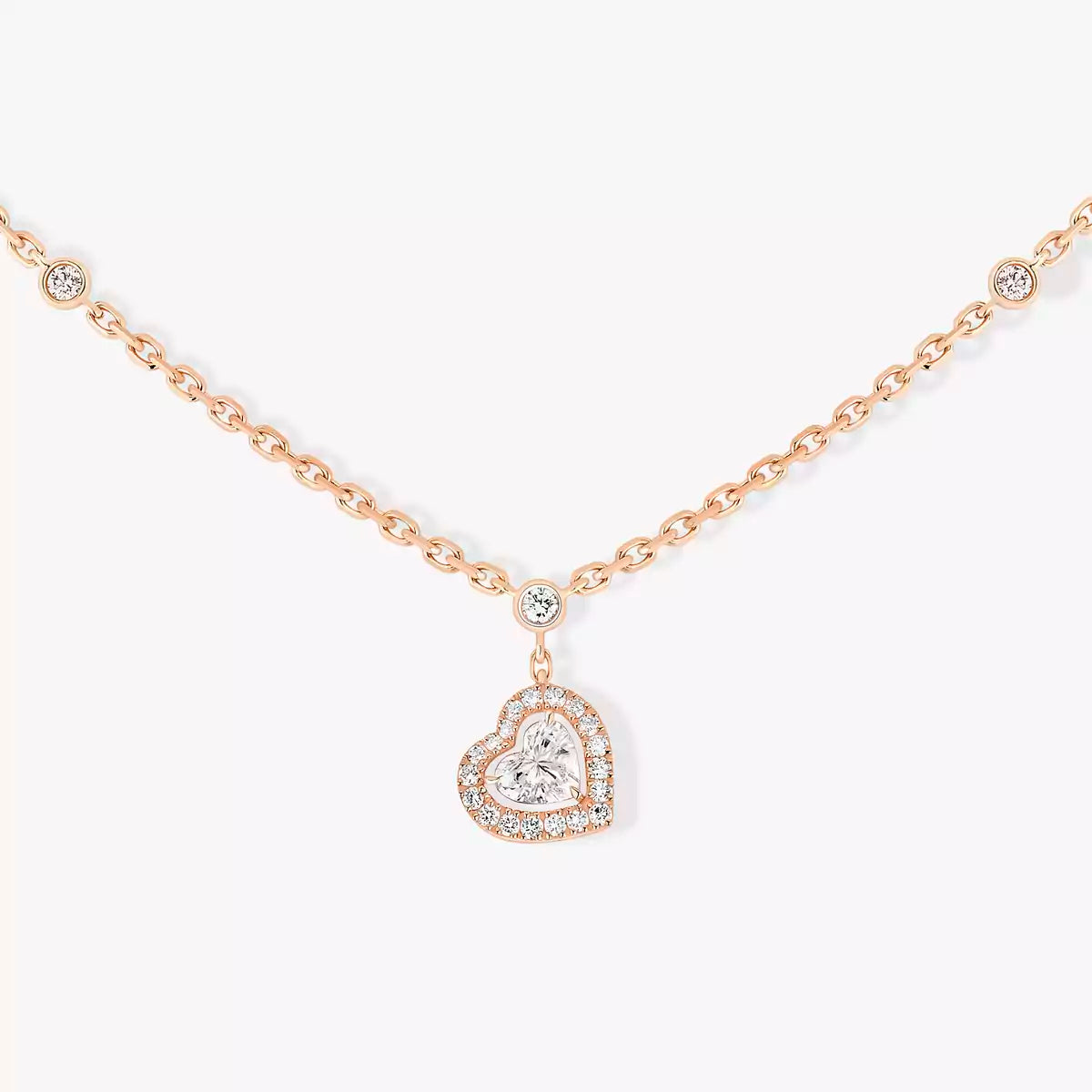[Clara Jewely]Diamond Necklace Joy C_ur