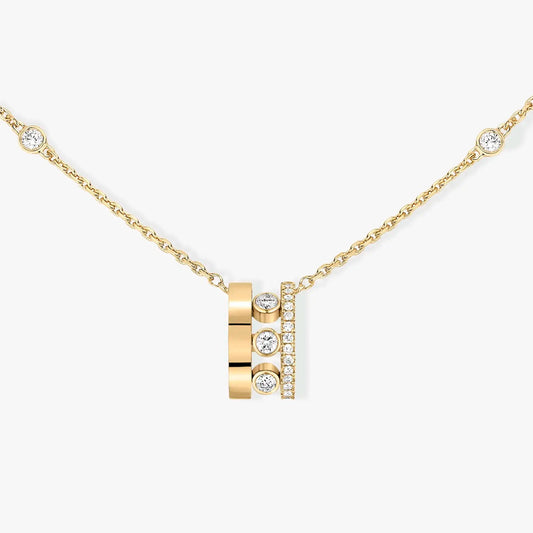 [Clara Jewely]CHAIN MOVE ROMANE PEDAND NECKLACE