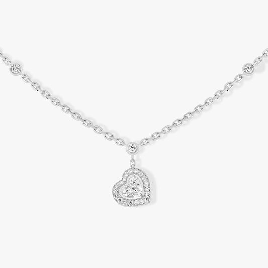 [Clara Jewely]JOY HEART DIAMOND NECKLACE