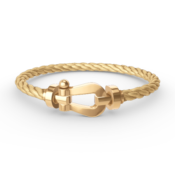 [Clara Jewels]FORCE LARGE HORSESHOE NO DIAMOND BRACELET GOLD