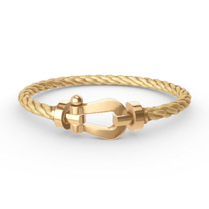[Clara Jewels]FORCE LARGE HORSESHOE NO DIAMOND BRACELET GOLD