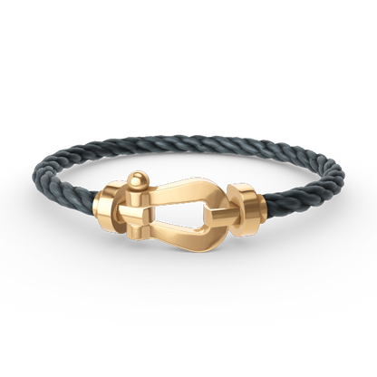 [Clara Jewels]FORCE LARGE HORSESHOE NO DIAMOND BRACELET GOLD