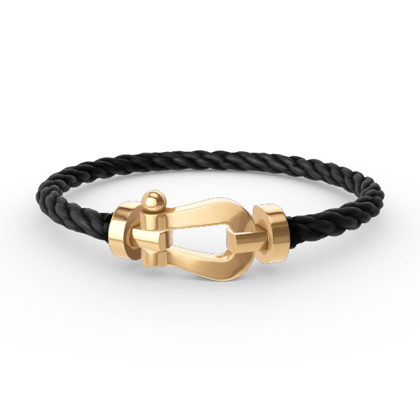 [Clara Jewels]FORCE LARGE HORSESHOE NO DIAMOND BRACELET GOLD