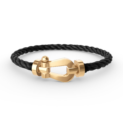 [Clara Jewels]FORCE LARGE HORSESHOE NO DIAMOND BRACELET GOLD