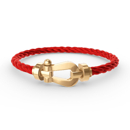 [Clara Jewels]FORCE LARGE HORSESHOE NO DIAMOND BRACELET GOLD