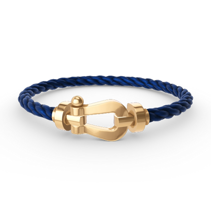 [Clara Jewels]FORCE LARGE HORSESHOE NO DIAMOND BRACELET GOLD