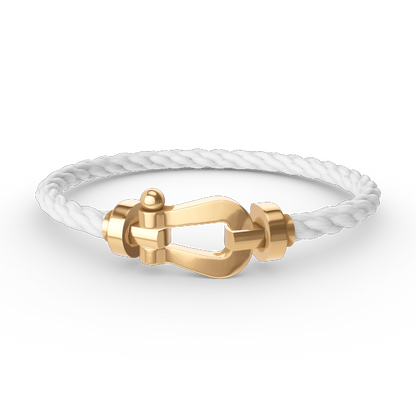 [Clara Jewels]FORCE LARGE HORSESHOE NO DIAMOND BRACELET GOLD