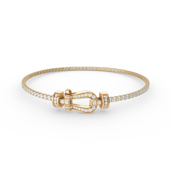 [Clara Jewels]FORCE  HORSESHOE  DIAMOND TENNIS BRACELET