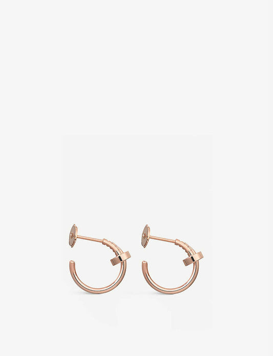 [Clara Jewels]JUSTE EARRINGS PINK GOLD