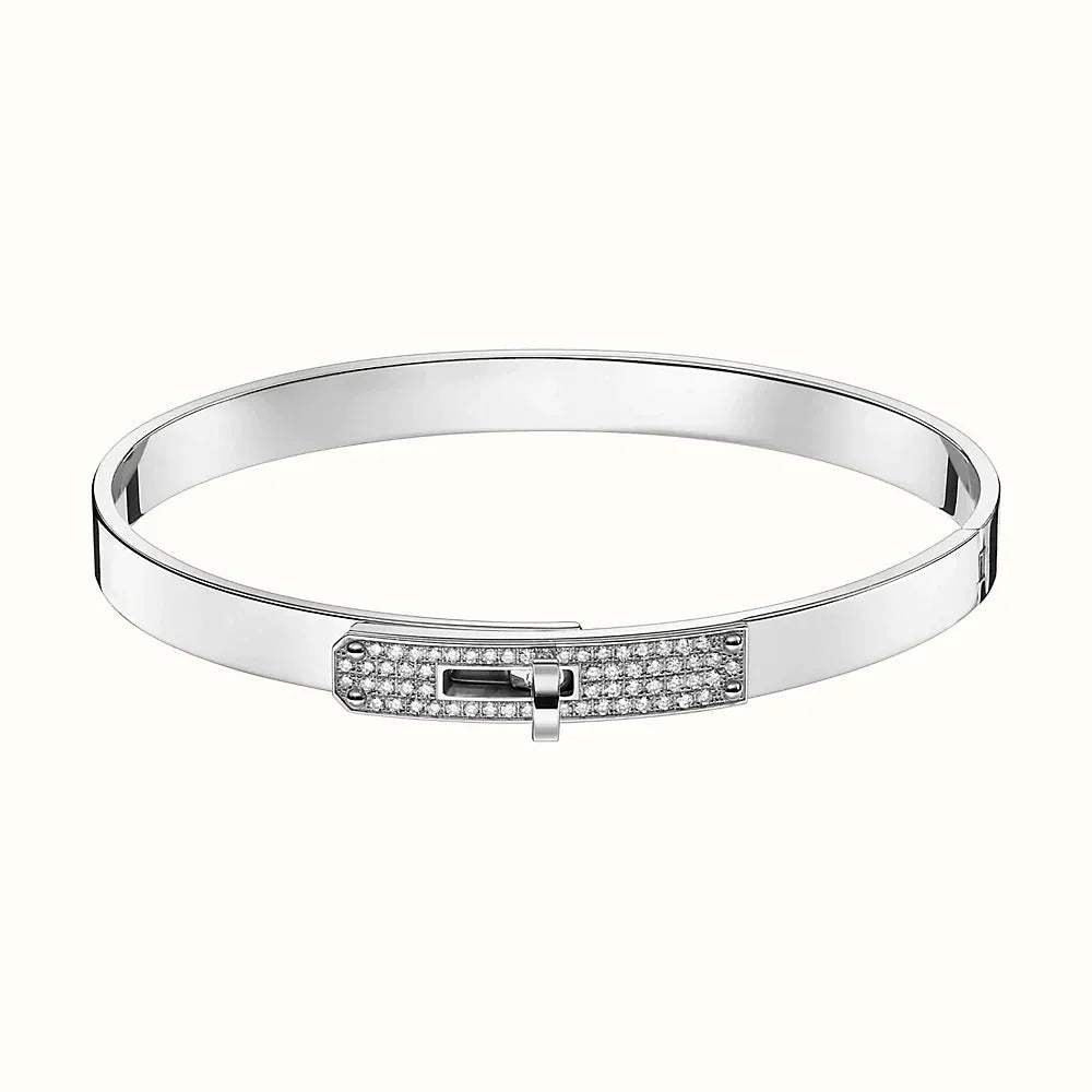 [Clara Jewels]KELLY SILVER DIAMOND BRACELET