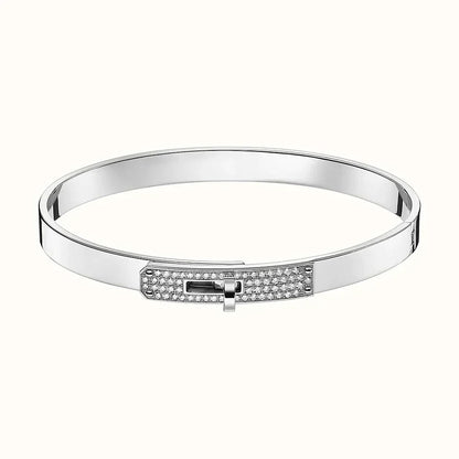 [Clara Jewels]KELLY SILVER DIAMOND BRACELET