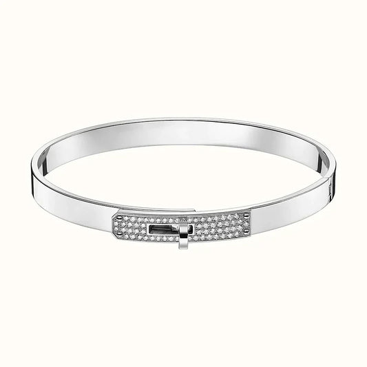 [Clara Jewels]KELLY SILVER DIAMOND BRACELET
