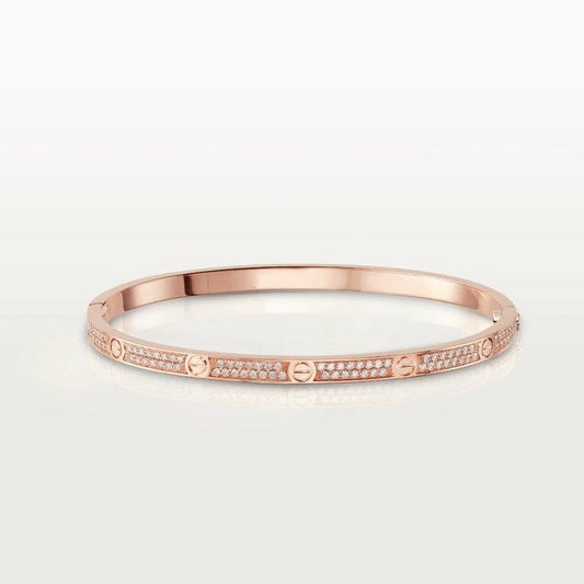 [Clara Jewels]LOVE BRACELET 3.65MM DIAMOND-PAVED