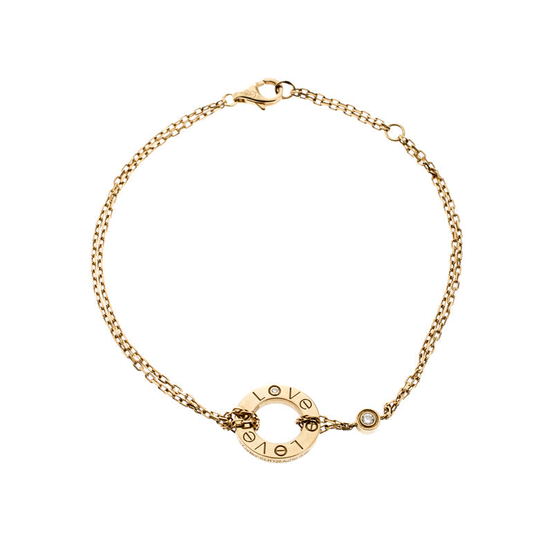 [Clara Jewels]LOVE BRACELET 2 DIAMOND