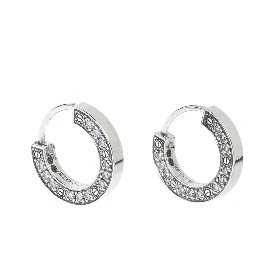 [Clara Jewels]LOVE DIAMOND EARRINGS