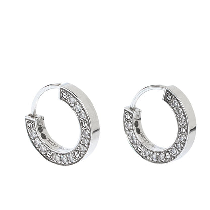 [Clara Jewels]LOVE DIAMOND EARRINGS