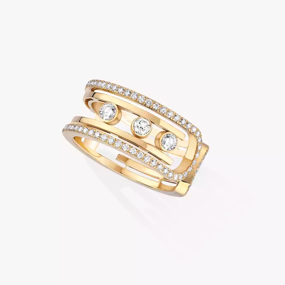 [Clara Jewely]Move 10th Diamond Ring in Gold