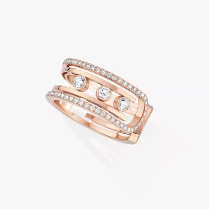 [Clara Jewely]Move 10th Diamond Ring in Gold
