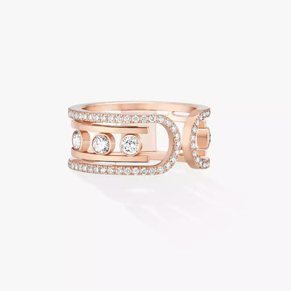 [Clara Jewely]Move 10th Diamond Ring in Gold
