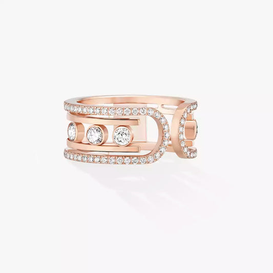 [Clara Jewely]Move 10th Diamond Ring in Gold