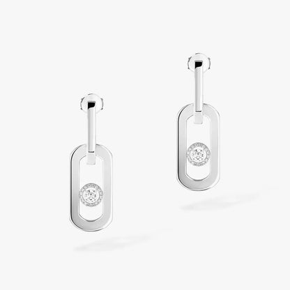 [Clara Jewely] So Move XL Diamond Hoop Earring