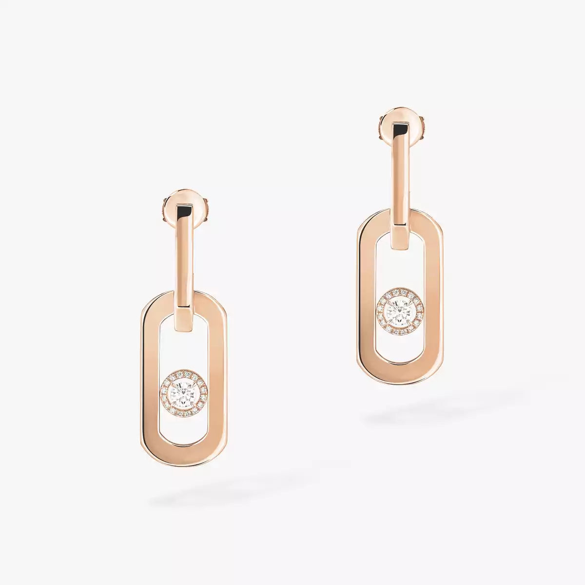 [Clara Jewely] So Move XL Diamond Hoop Earring
