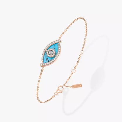 [Clara Jewely]Lucky Eye Diamond Bracelet