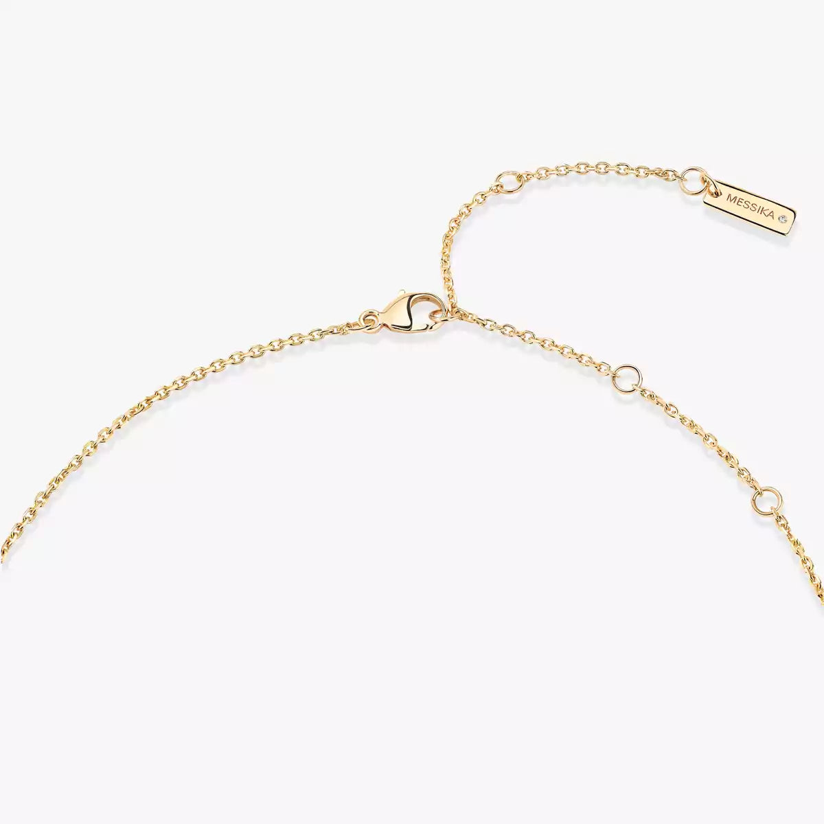 [Clara Jewely]Lucky Eye Diamond Necklace in Rose Gold and Turquoise