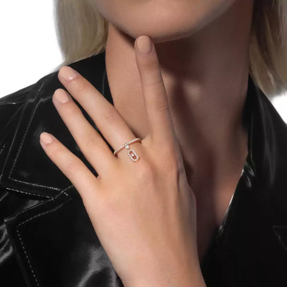[Clara Jewely]Move Uno Diamond Ring