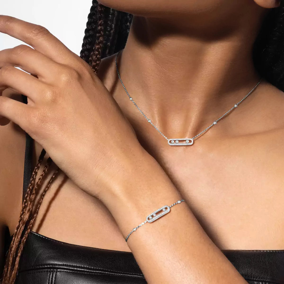 [Clara Jewely]Pav茅 Baby Move Diamond Bracelet