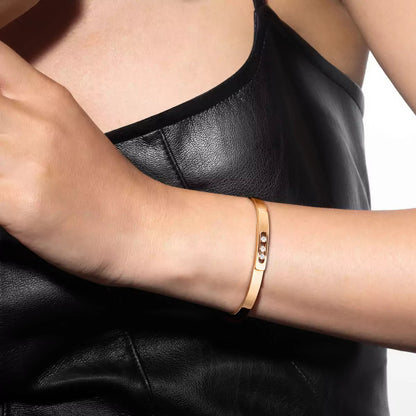 [Clara Jewely]Move Noa Diamond Bangle Bracelet