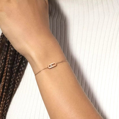 [Clara Jewely]Move Uno Diamond Bracelet