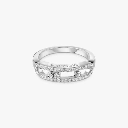 [Clara Jewely] Baby Move Gold Diamond Pave_ Ring