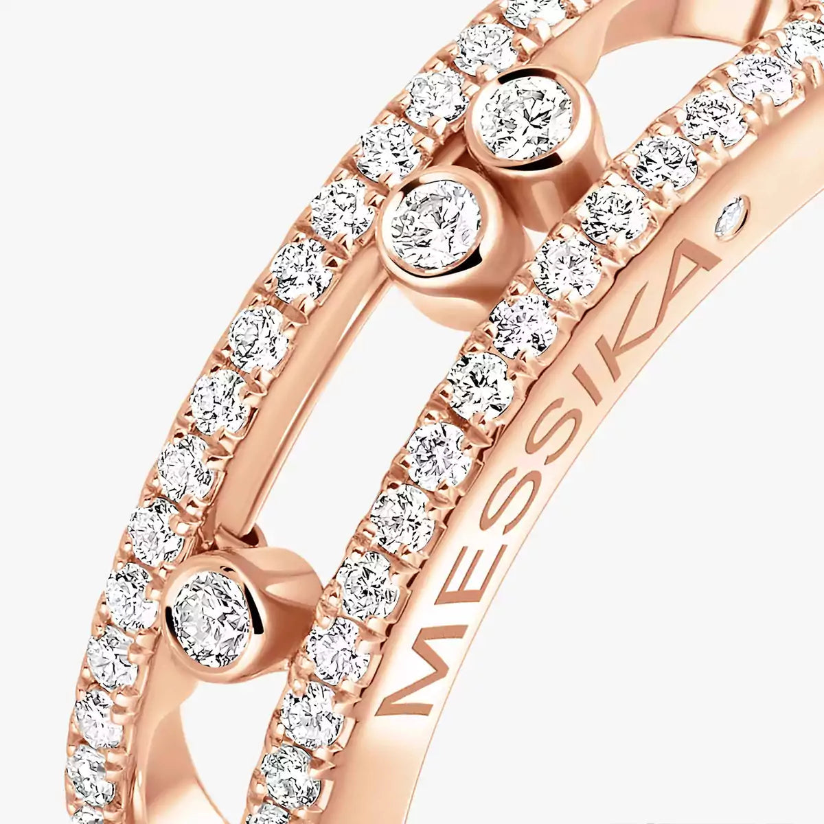 [Clara Jewely] Baby Move Gold Diamond Pave_ Ring