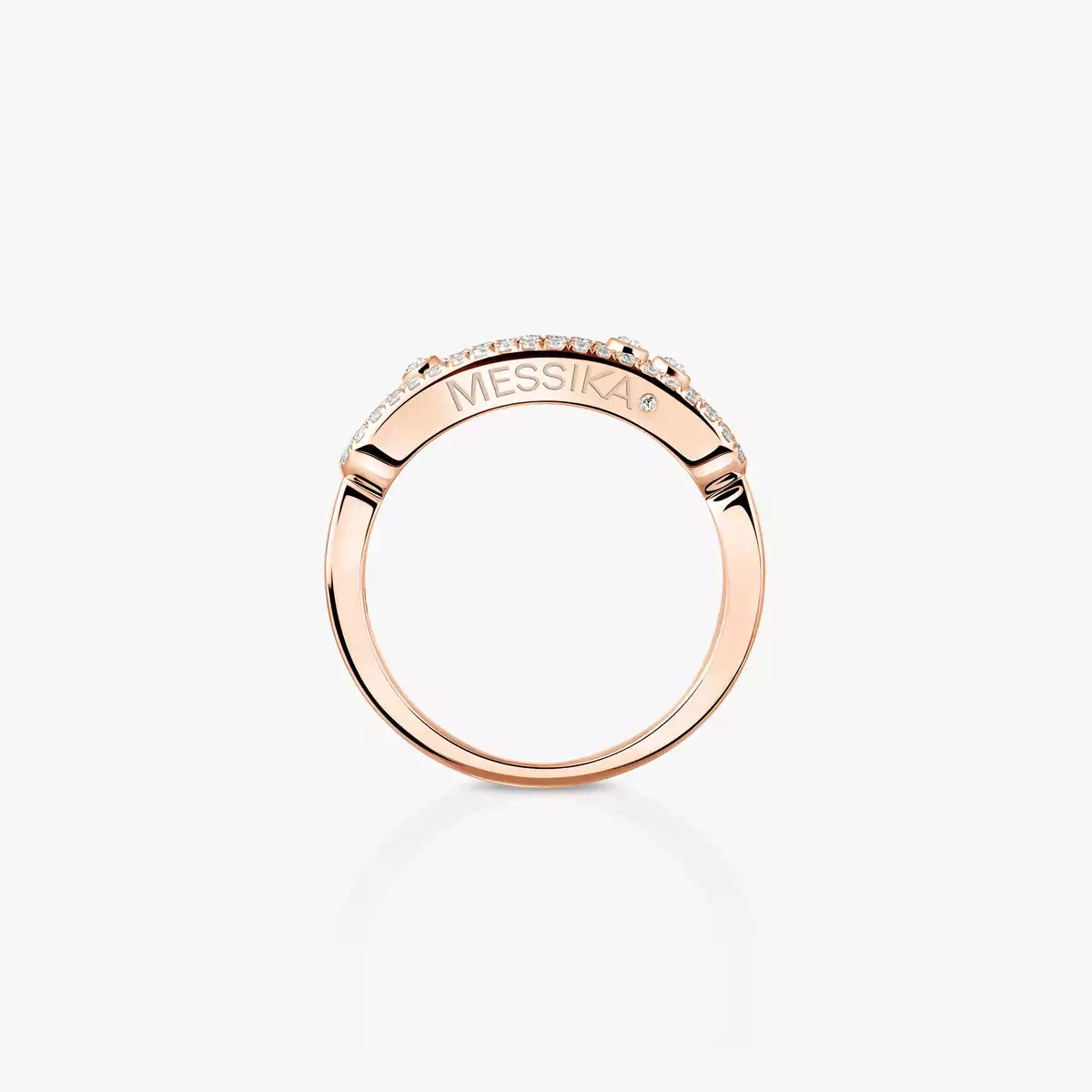 [Clara Jewely] Baby Move Gold Diamond Pave_ Ring