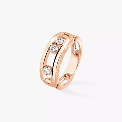 [Clara Jewely] MoveGold Diamond Ring