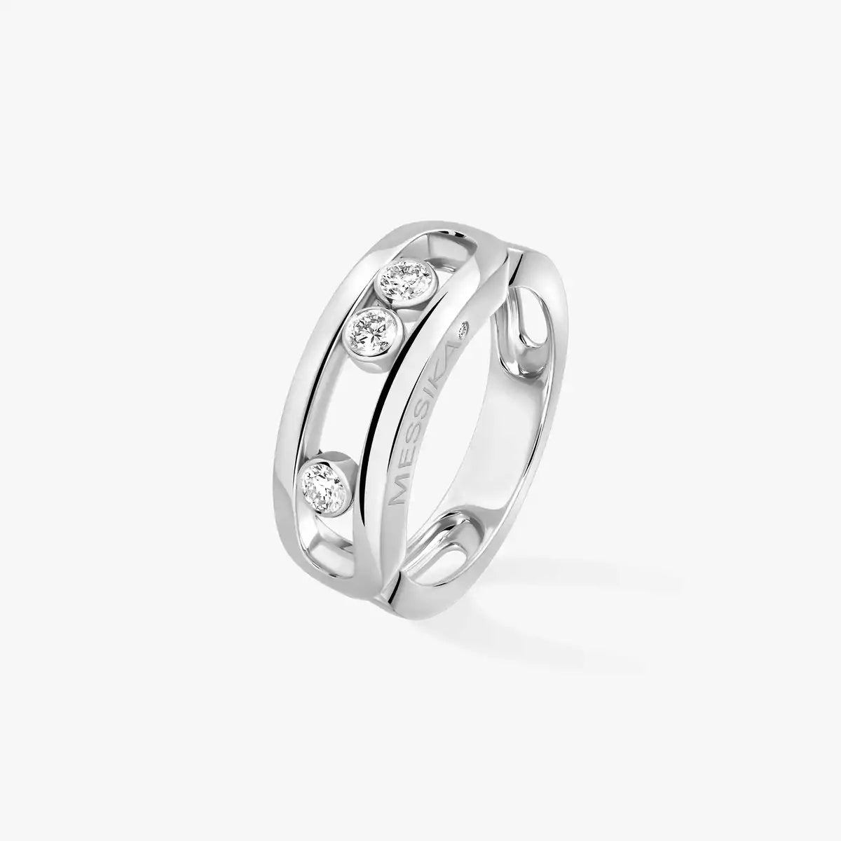 [Clara Jewely] MoveGold Diamond Ring