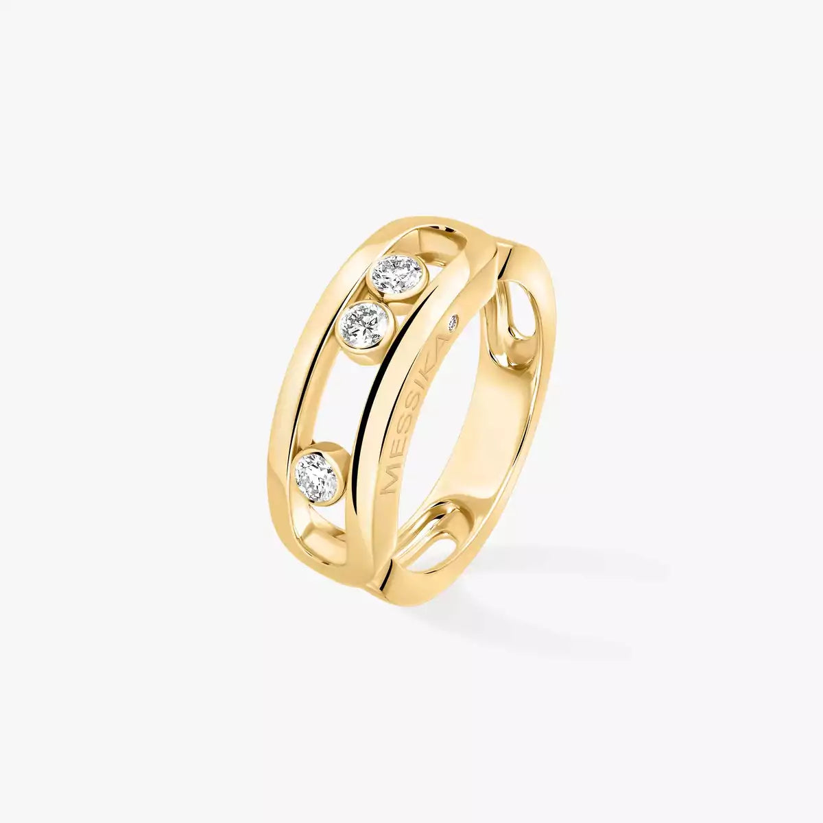 [Clara Jewely] MoveGold Diamond Ring