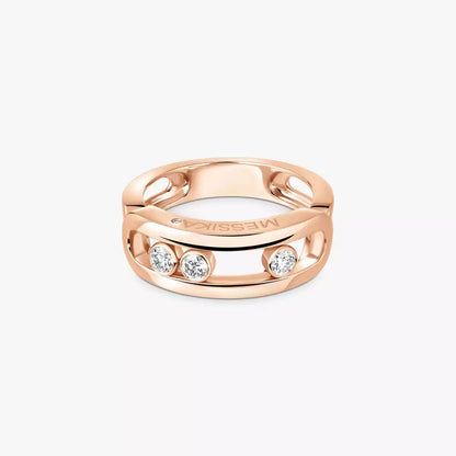 [Clara Jewely] MoveGold Diamond Ring