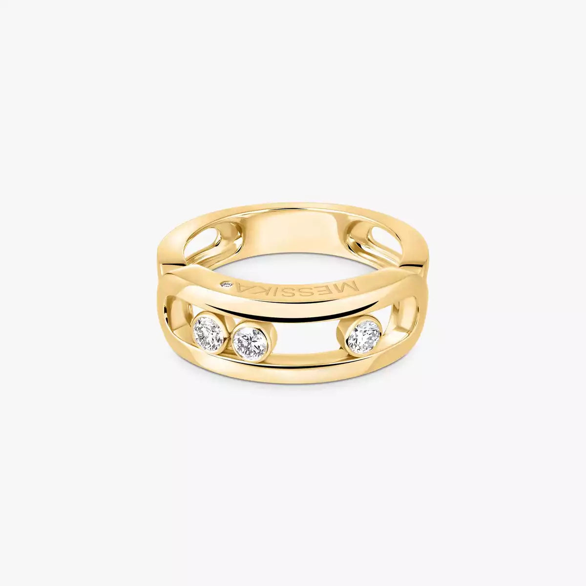 [Clara Jewely] MoveGold Diamond Ring