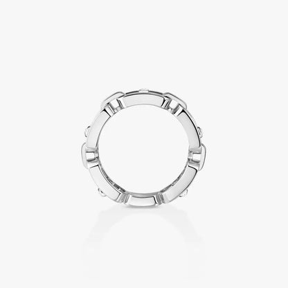 [Clara Jewely]Move Link Pave_-Set Diamond Ring in Gold