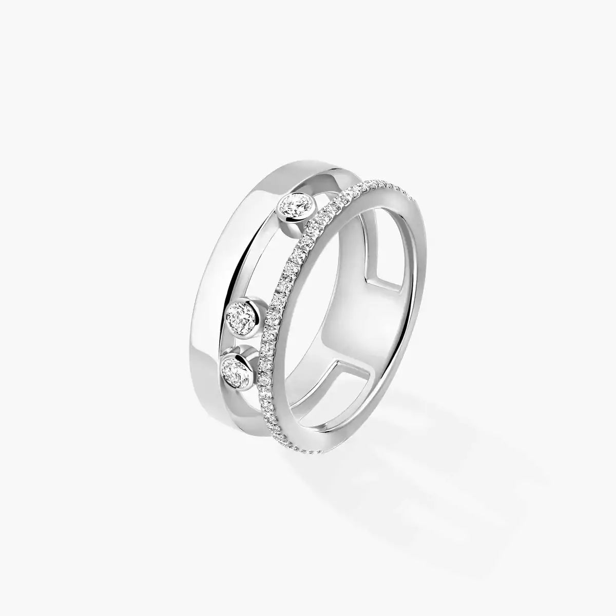 [Clara Jewely]Move Romane Diamond Ring