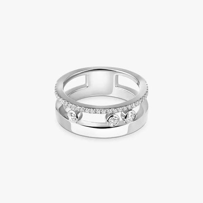 [Clara Jewely]Move Romane Diamond Ring