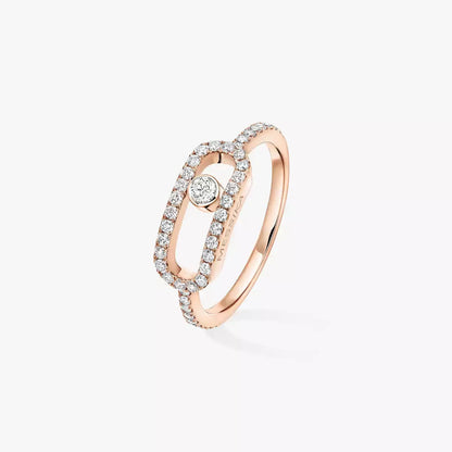 [Clara Jewely]Move Uno Diamond Ring in Gold